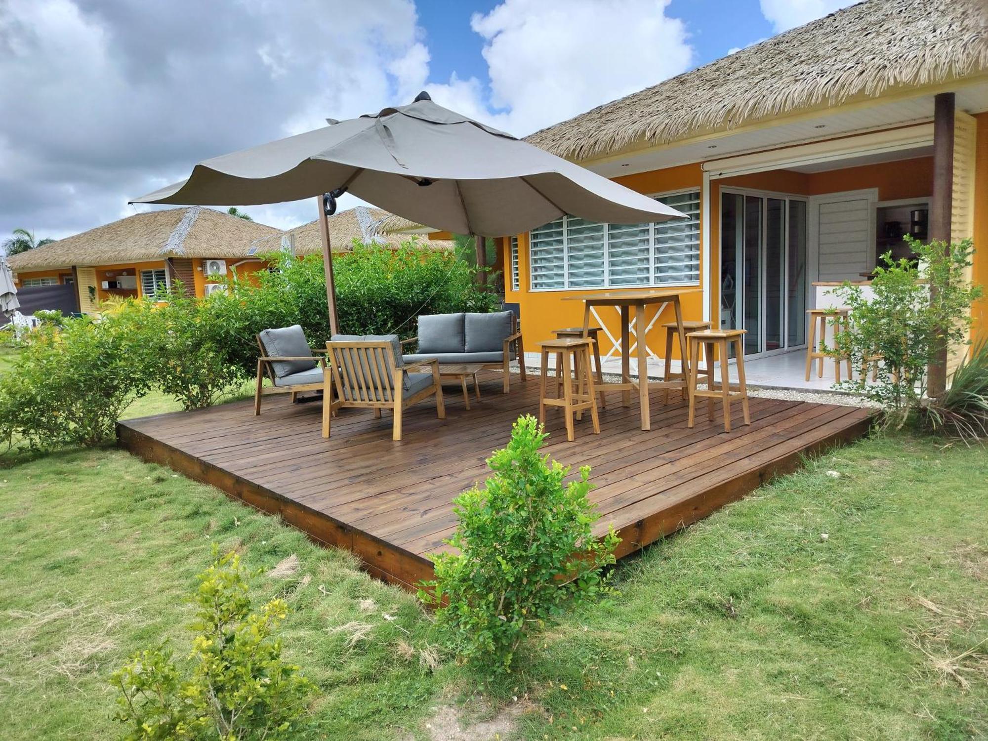Kaz'Detente, Marie Galante, Plage Kawann Grand-Bourg  Exteriér fotografie